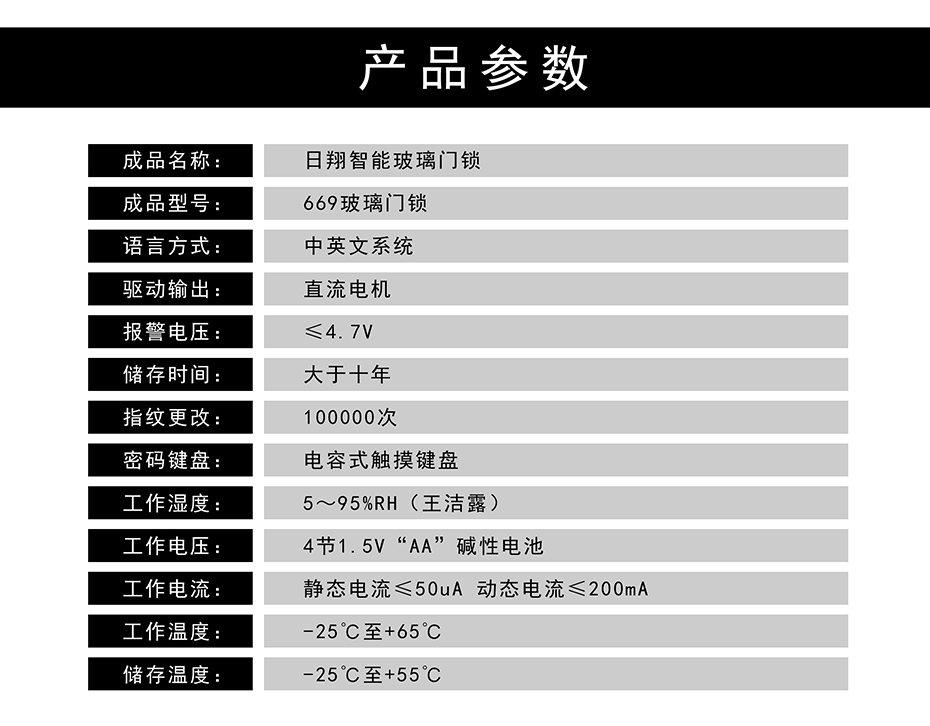 04产品参数